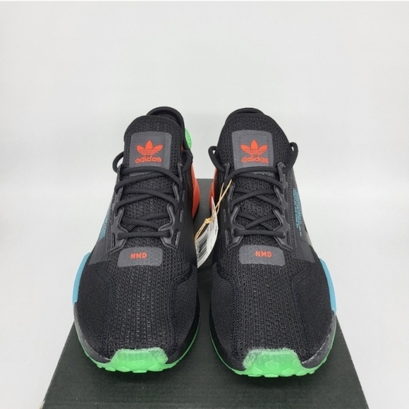 New Adidas NMD_R1 V2 \'Glow In The Dark\' Men\'s Running Shoes Size 11.5 main image 8